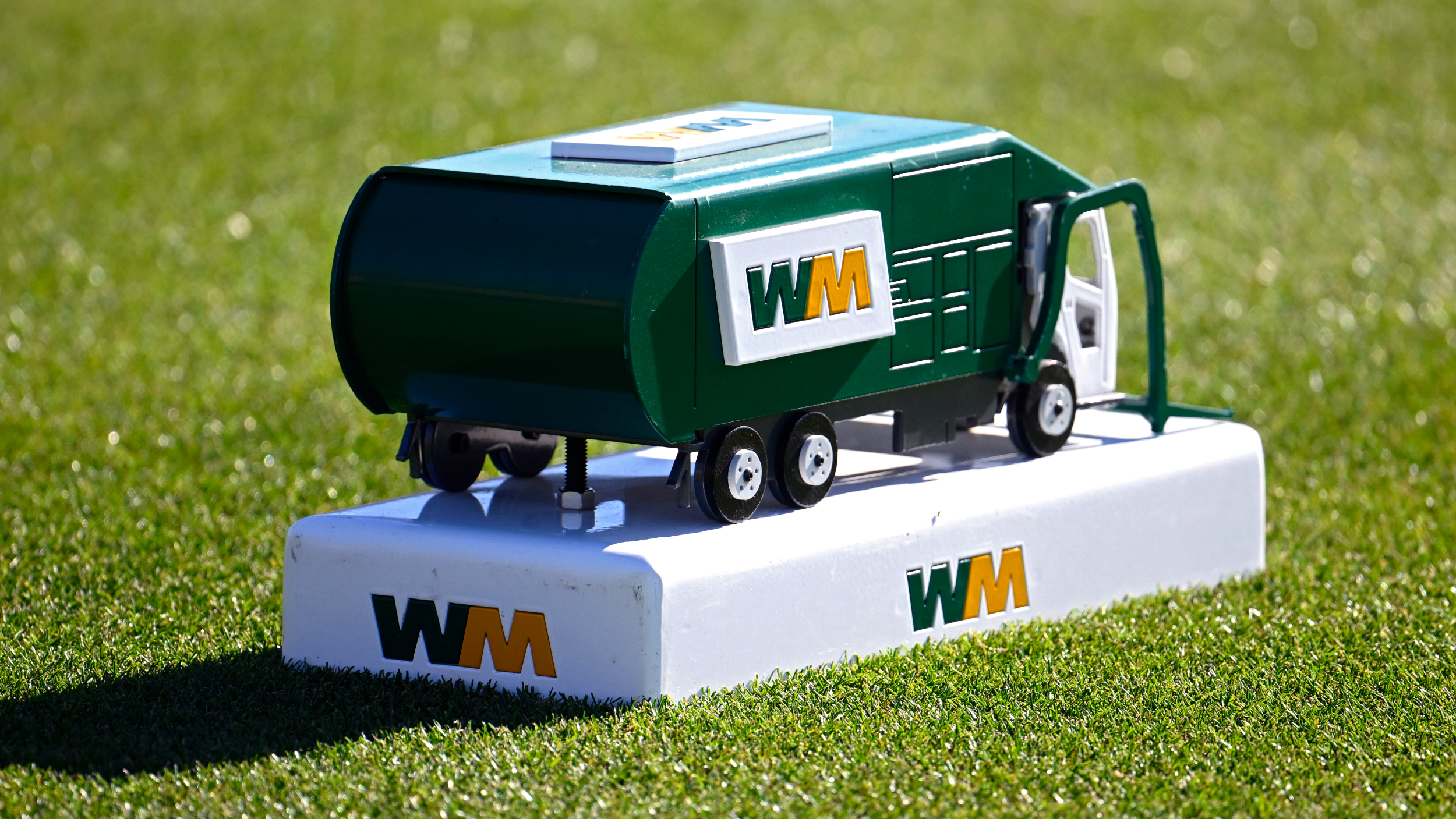 A tee marker at the WM Phoenix Open 