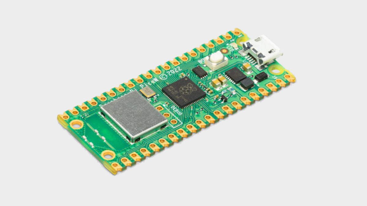 Raspberry Pi Pico W board