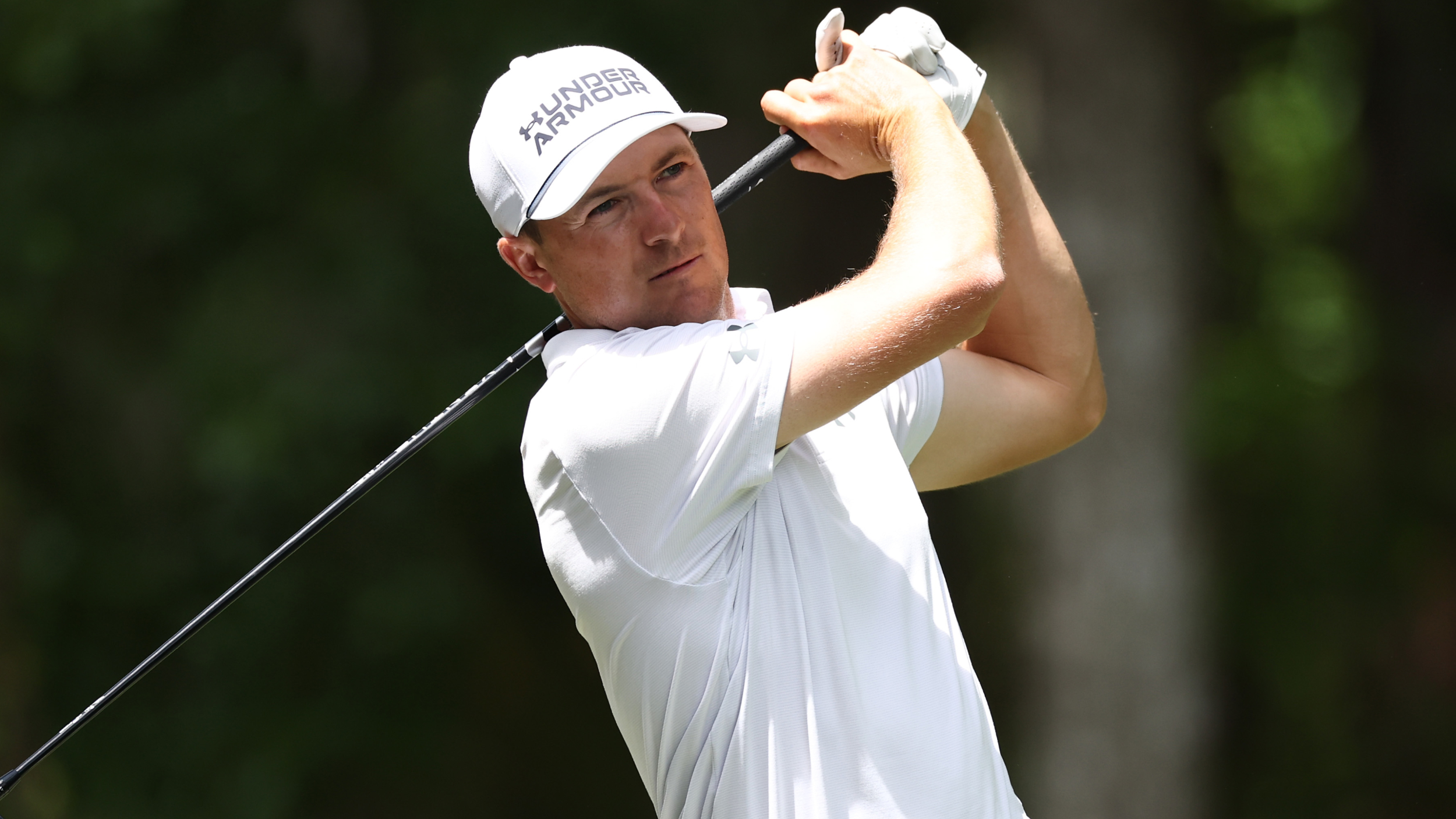 Jordan Spieth takes a shot at the RBC Heritage