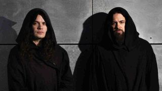 Sunn 0))) posing for a photograph in 2009