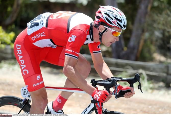 William Clarke (Drapac Professional Cycling) on the attack