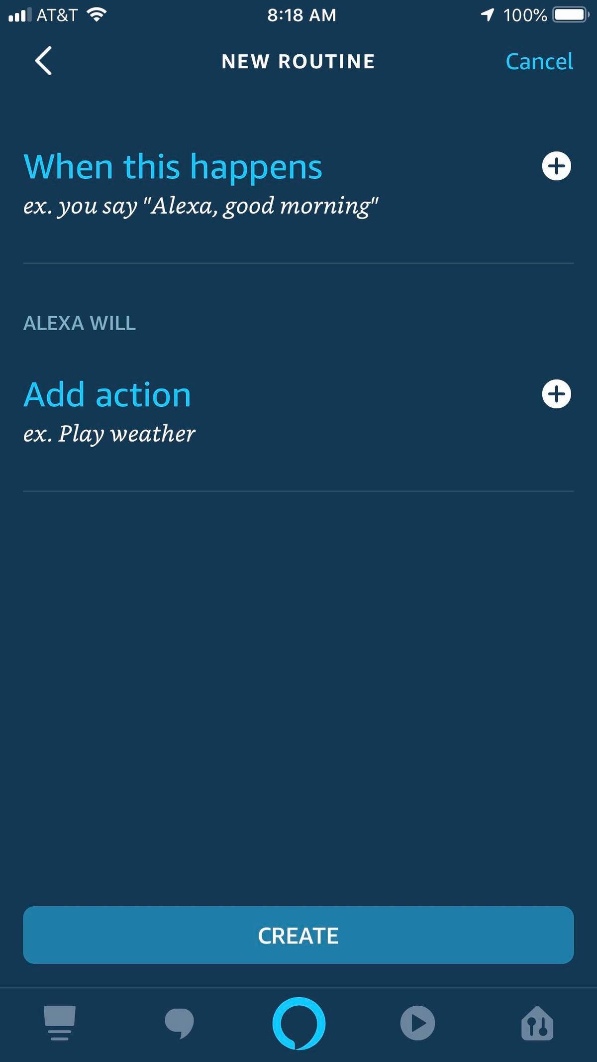 how to set up echo buttons