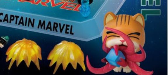 Cute Goose And Captain Marvel Figure Set Coming In Space