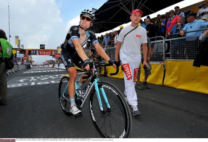 Jan Bakelandts finishes up