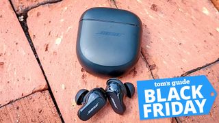 Bose QuietComfort Earbuds 2 with Black Friday deal tag