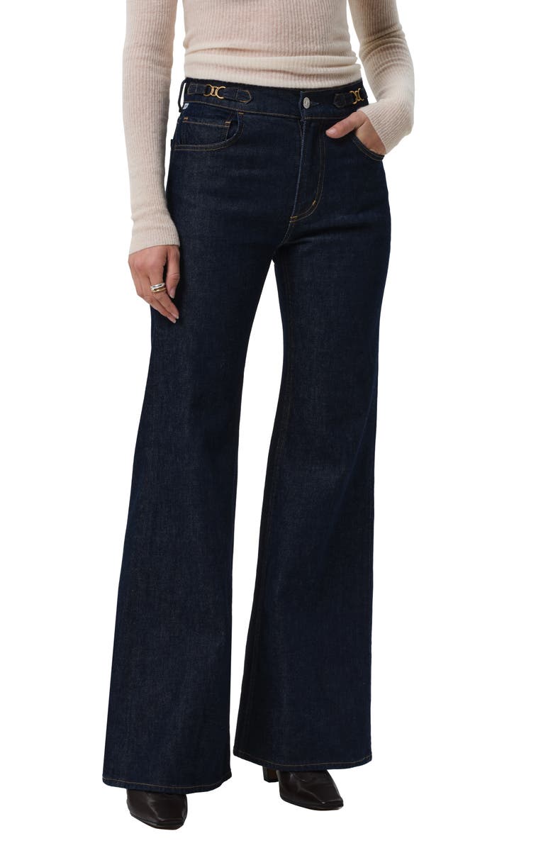 Kimberly Side Tab Flare Jeans
