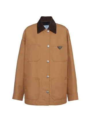 Prada Technical Canvas Blouson Jacket