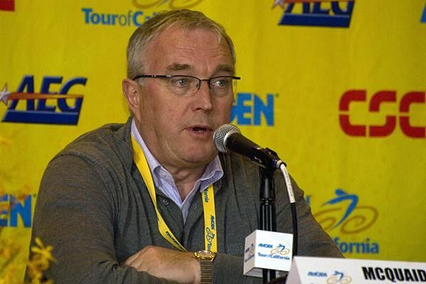 Pat McQuaid is at odds with ASO and the AIGCP