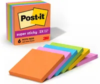 Post-it Super Sticky Notes 6-pack