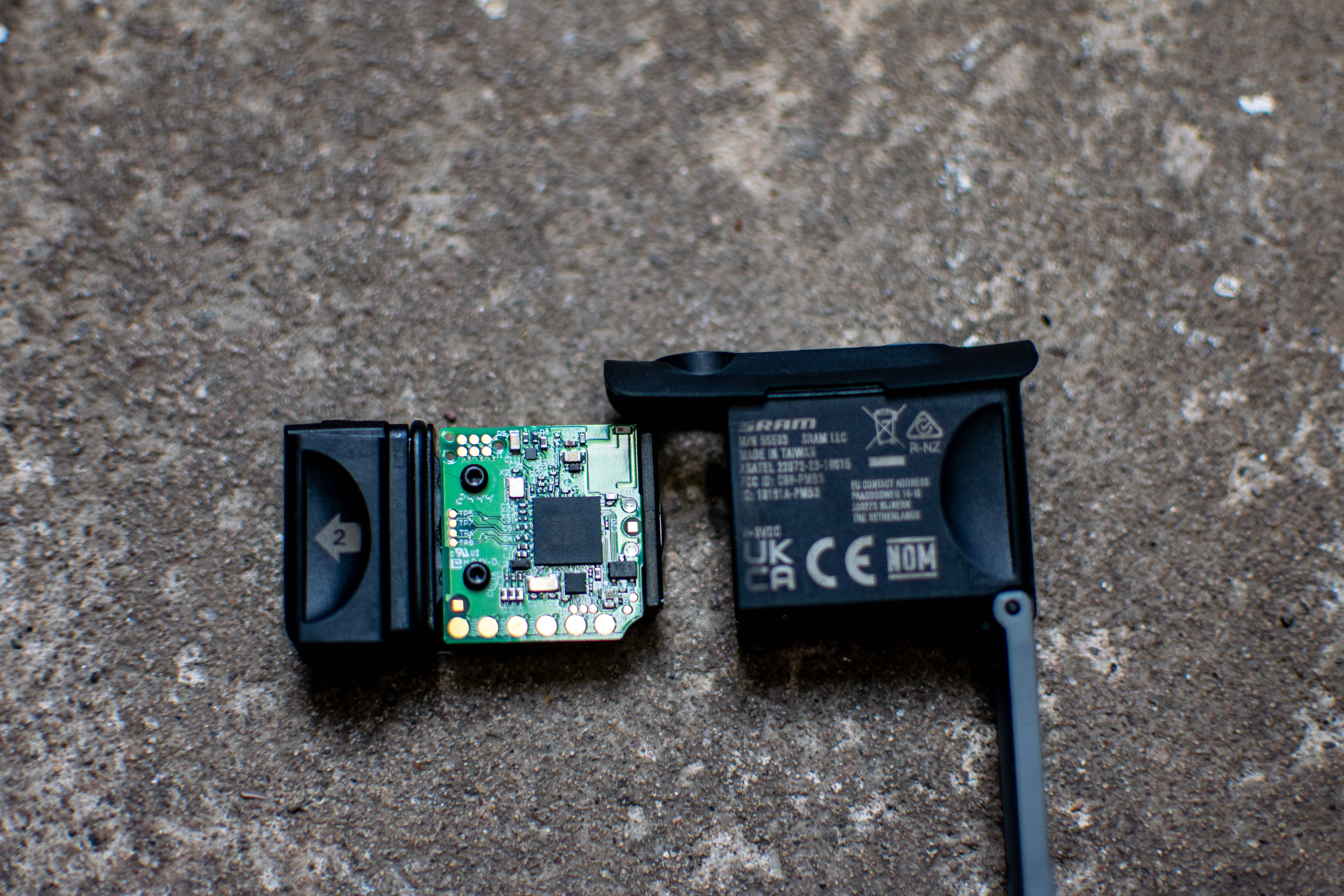A Zipp AXS pressure sensor