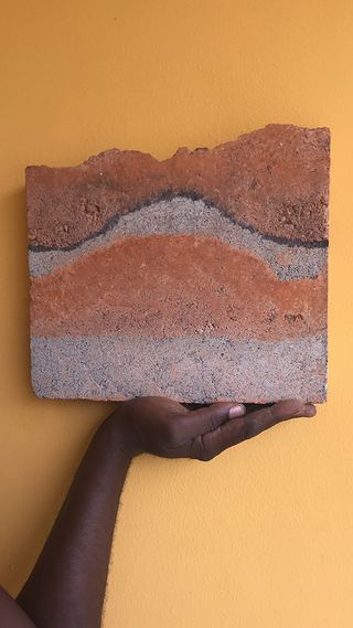 Hive Earth earth brick sample