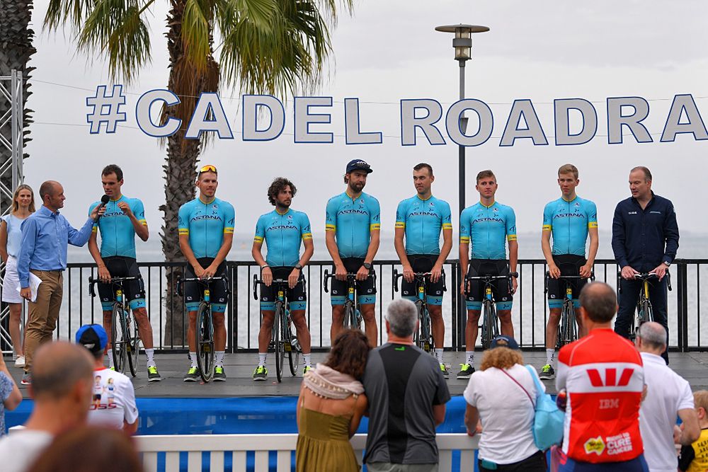 Astana at the team presentation