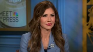 Kristi Noem appears on Meet the Press