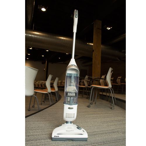The Shark Navigator sits low to the ground, which made it easy to maneuver in our tests, but provided less reach.