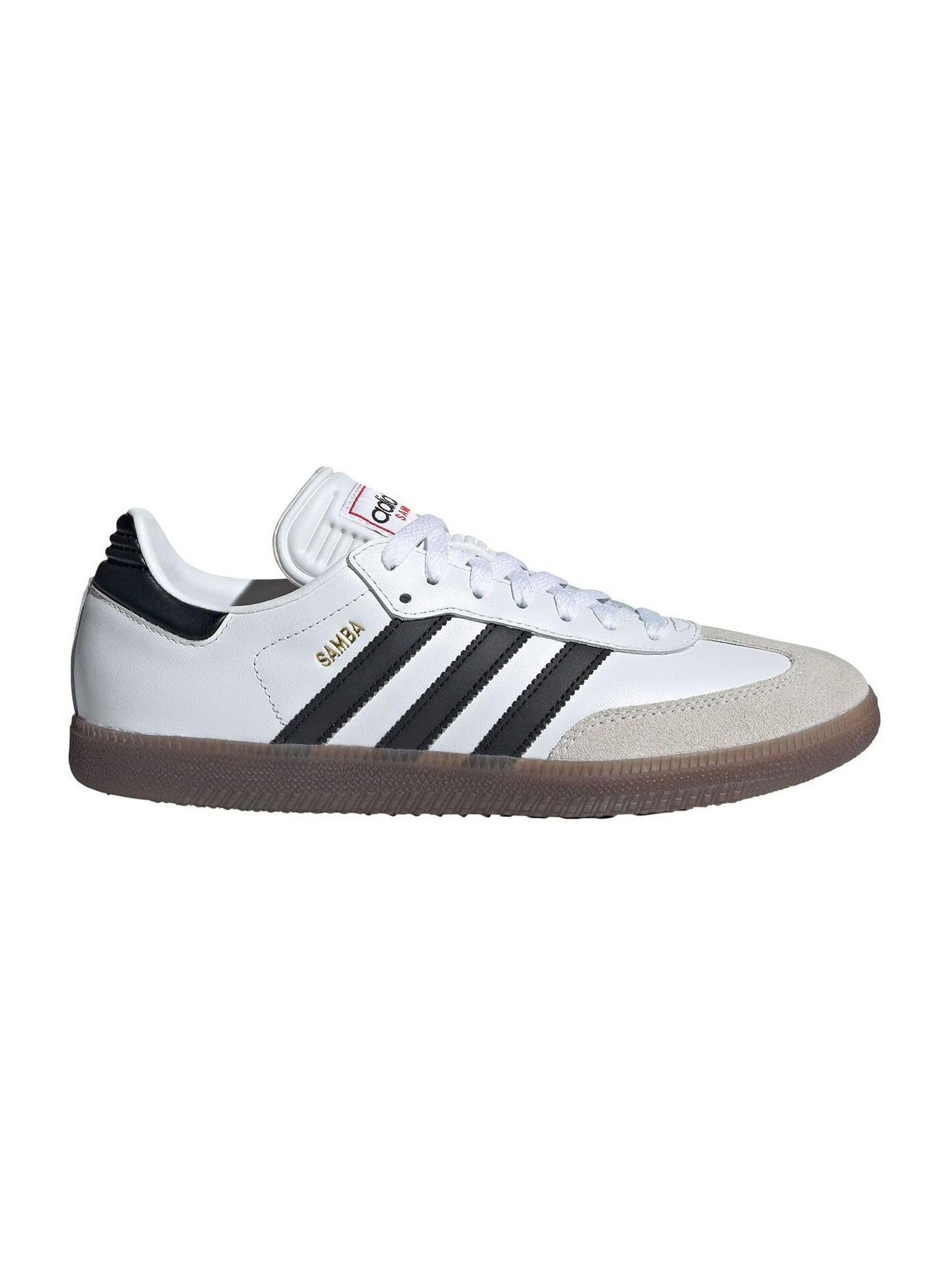 adidas, Adidas Unisex Samba Indoor Sneaker, White/black/vivid Red, 6.5 Us Men
