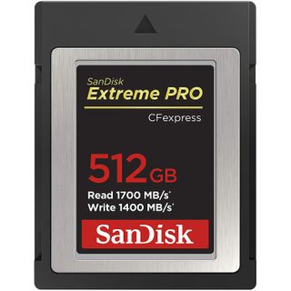 SanDisk Extreme Pro CFexpress type b card