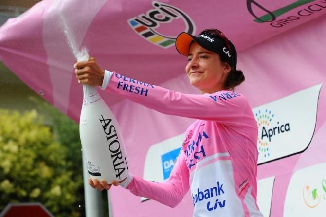 Marianne Vos in pink