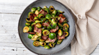 Brussels sprouts with pancetta recipe