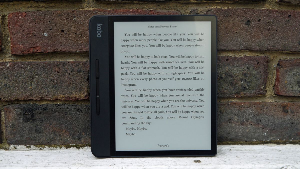 Kobo Forma review | TechRadar