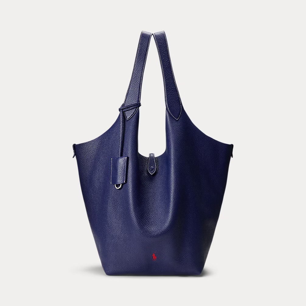 Polo Play Leather Large Tote