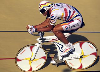 Indurain's attempt to take back the record fell short. Photo: Graham Watson