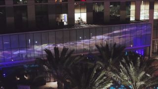 Christie and Spinitar, working with TruClear Global and Tempest, installed a permanent projection mapping show on the south façade of the InterContinental San Diego hotel.