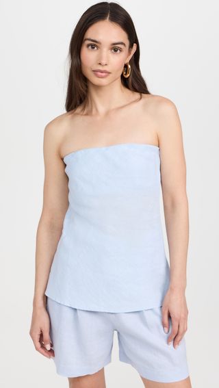 The Linen Tube Top