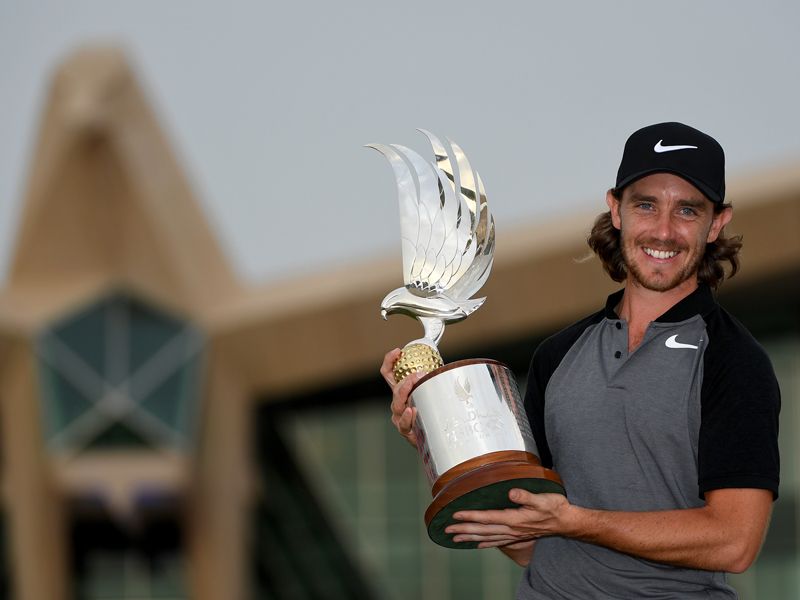 Tommy Fleetwood defends Abu Dhabi HSBC Championship