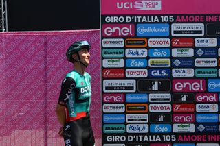 CUNEO ITALY MAY 20 Jai Hindley of Australia and Team Bora Hansgrohe prior to the 105th Giro dItalia 2022 Stage 13 a 150km stage from Sanremo to Cuneo 547m Giro WorldTour on May 20 2022 in Cuneo Italy Photo by Tim de WaeleGetty Images