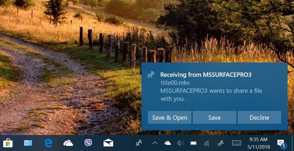 How to use Nearby Sharing to transfer files between PCs in Windows 10