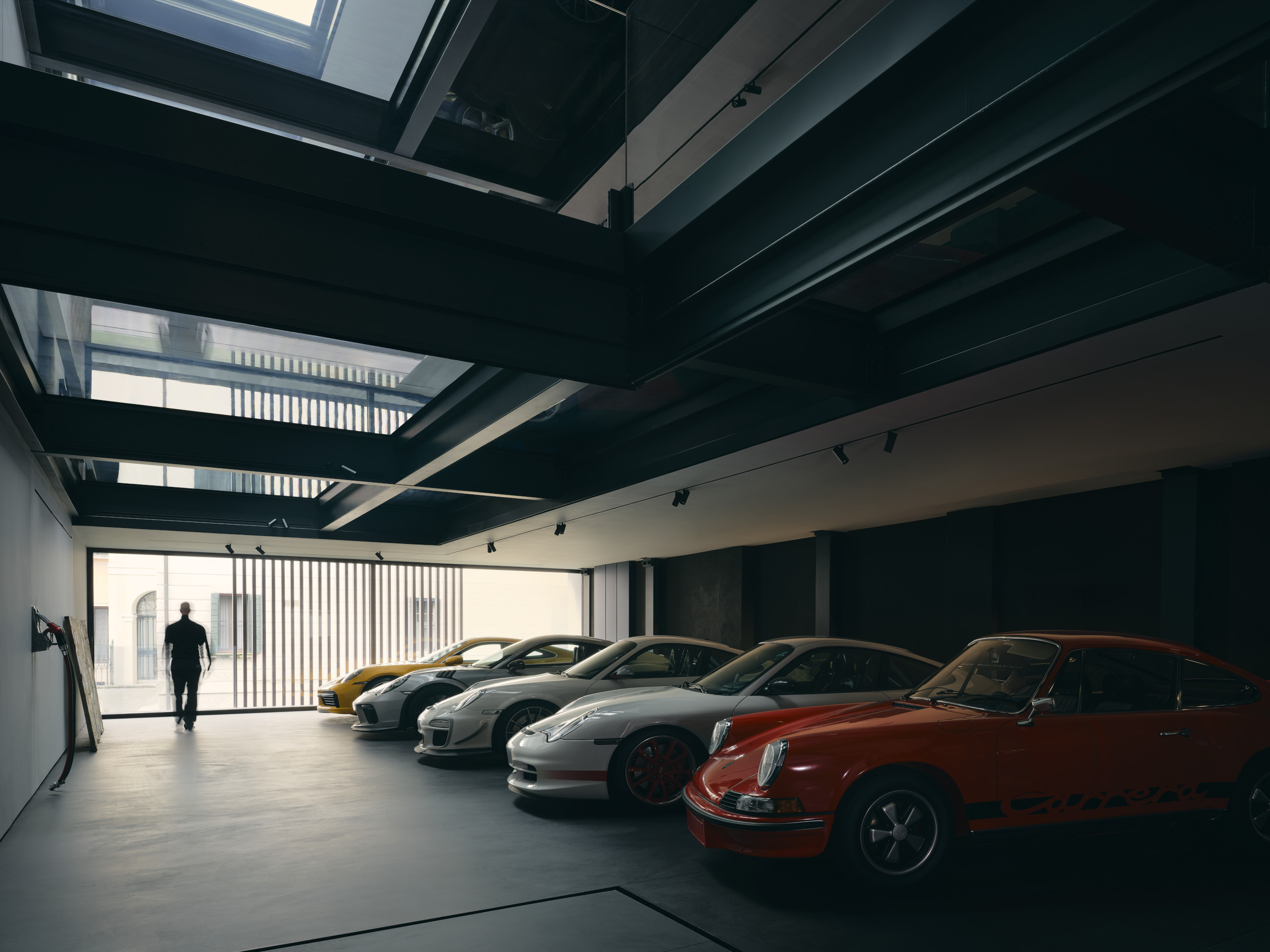 Private Porsche Collector Space, Italy, Alessandro Isola Studio
