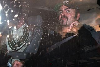 George Michael shortly after his arrest
