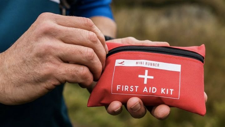 walking first aid kit