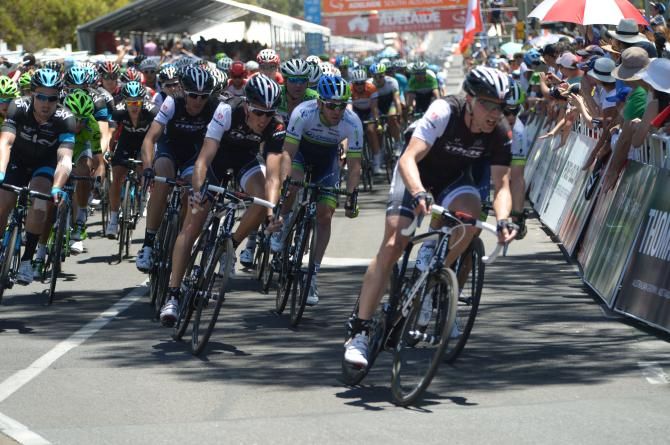 Jens Voigt (Trek) during his final race at the Tour Down Under