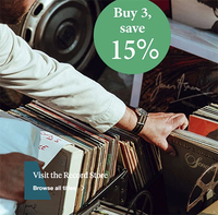 Victrola: Buy 3 records and save 15%