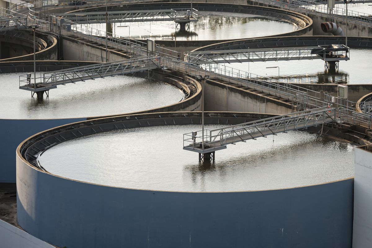 Water treatment tanks