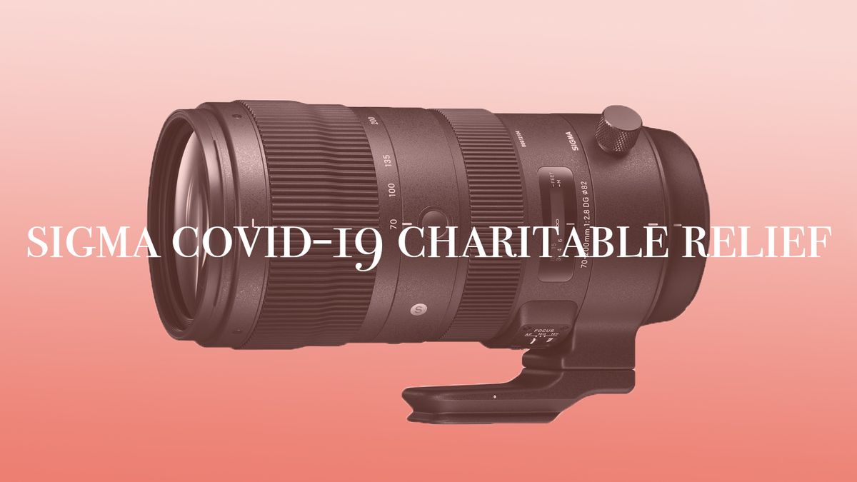 Sigma will donate 5% of its lens sales to COVID-19 charities