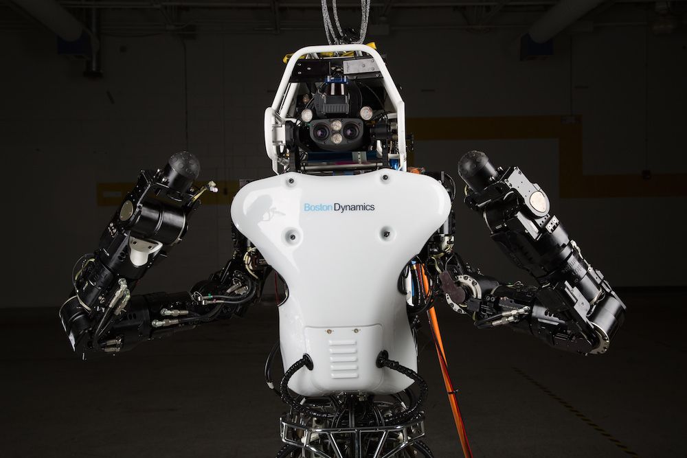 The DARPA Atlas robot.