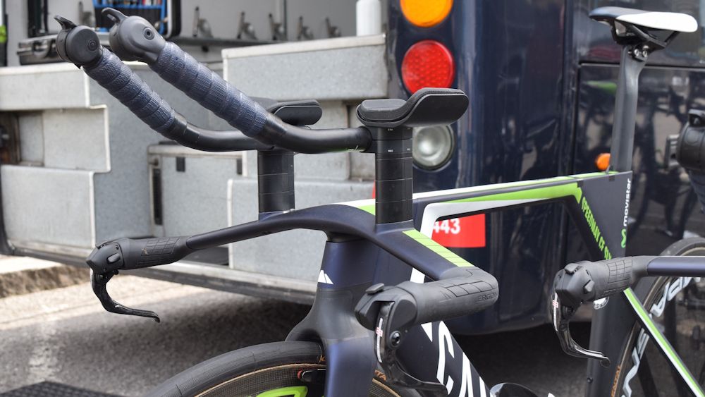 Alex Dowsett's cockpit setup