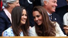 Pippa and Kate Middleton at Wimbledon