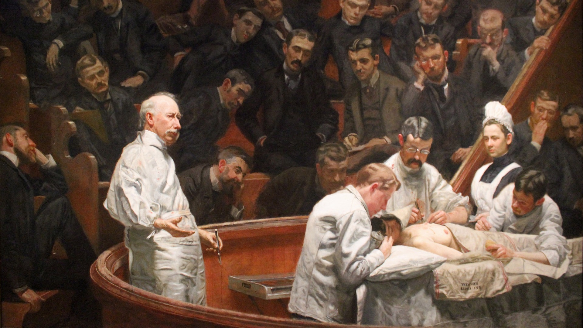 Agnew Clinic by Thomas Eakins