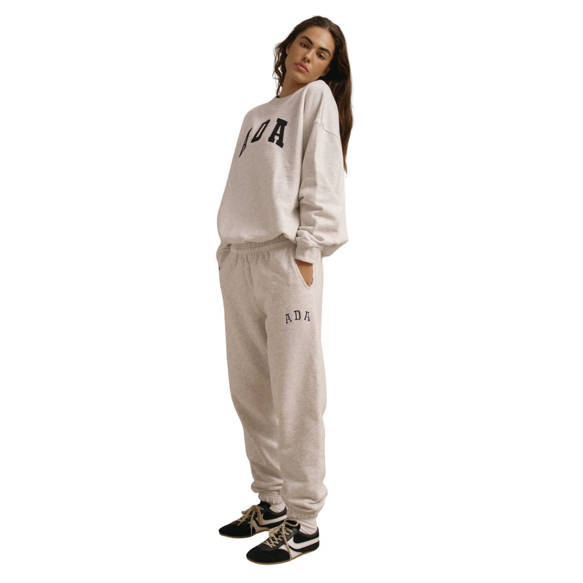 adanola grey joggers set