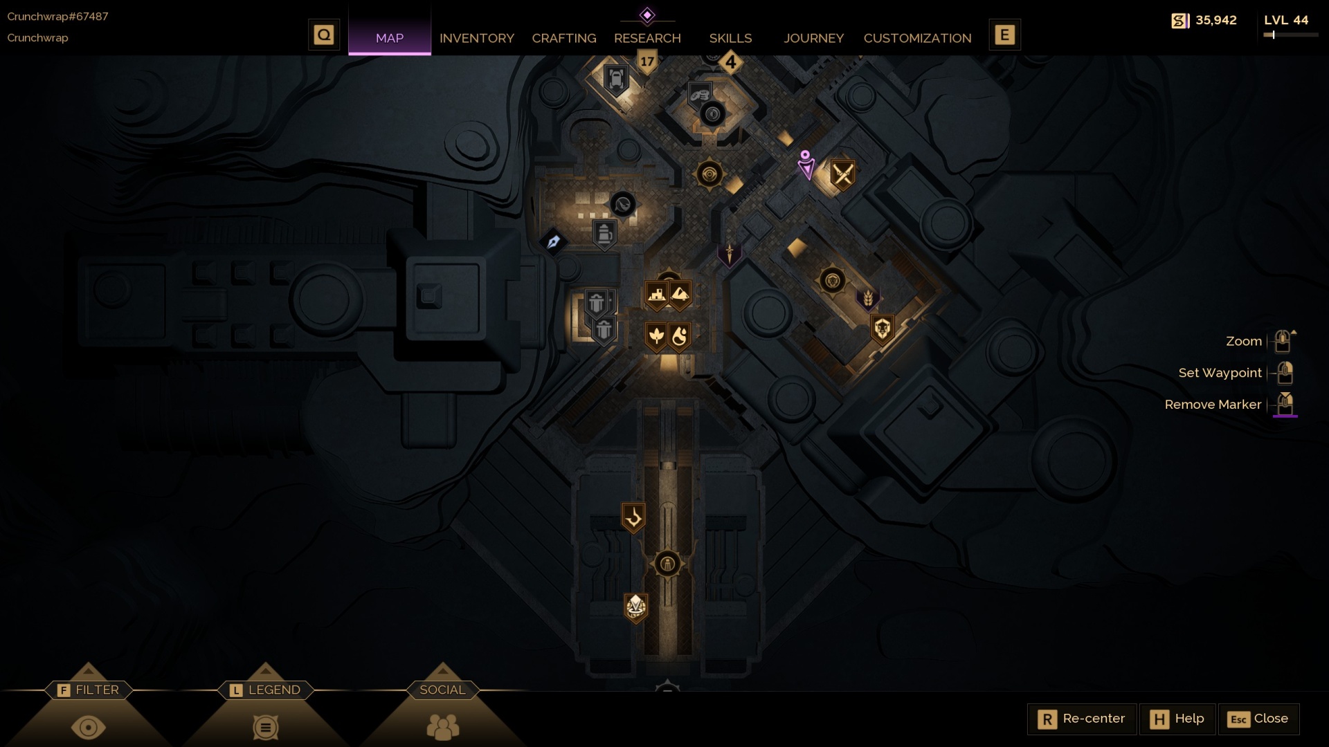 Location of the Advanced Bene Gesserit trainer in Dune Awakening