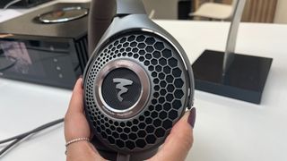 Focal Hadenys headphones close up of grille