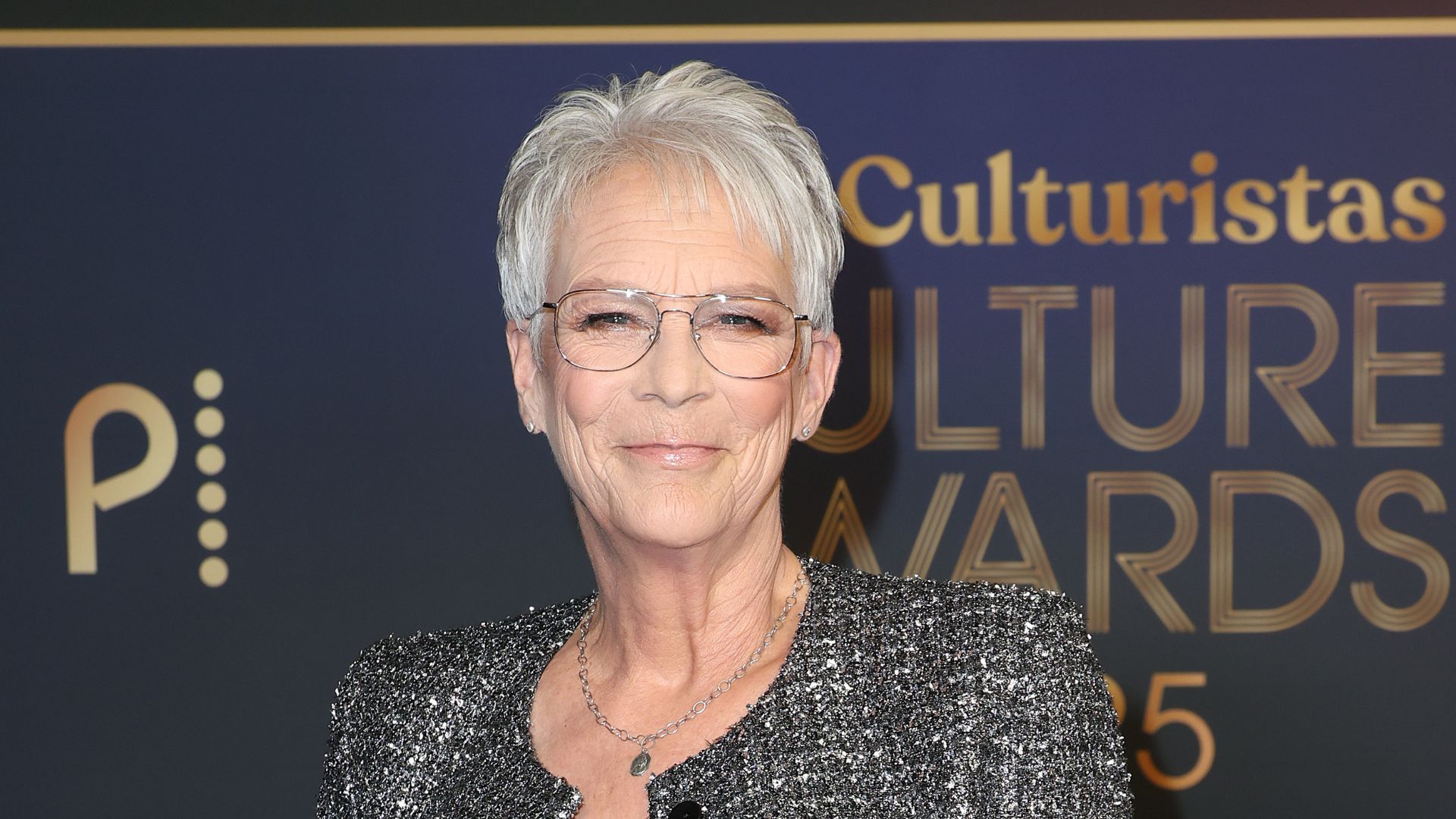a headshot of jamie lee curtis