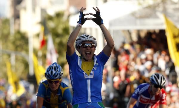 Giorgia Bronzini (Italy) was too quick in the finale.