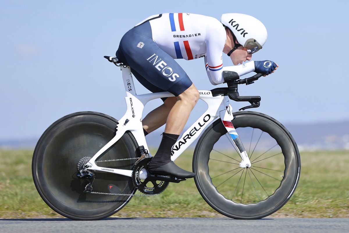 Paris Nice 2022 - 80th Edition - 4th stage Domerat - Montlucon 13,4 km - 09/03/2022 - Ethan Hayter (GBR - INEOS Grenadiers) - photo Luis Angel Gomez/SprintCyclingAgency&Acirc;&copy;2022