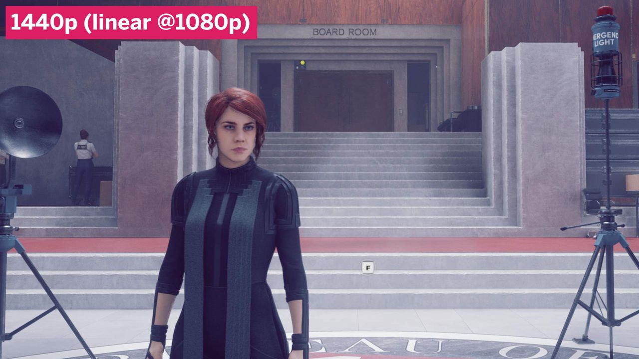 Control image comparison with FSR 2.0, native, and linear upsampling