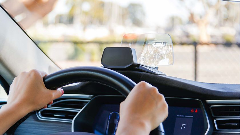 best car heads-up display: Hudway Drive on dash