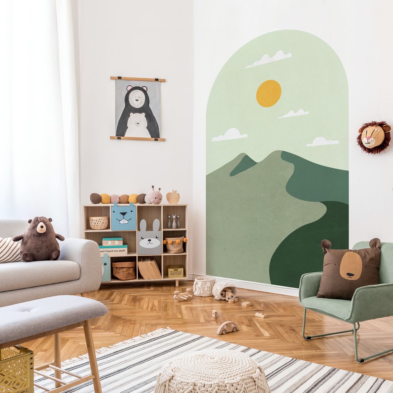 10 sweet nursery mural ideas that are playful and practical Ideal Home
